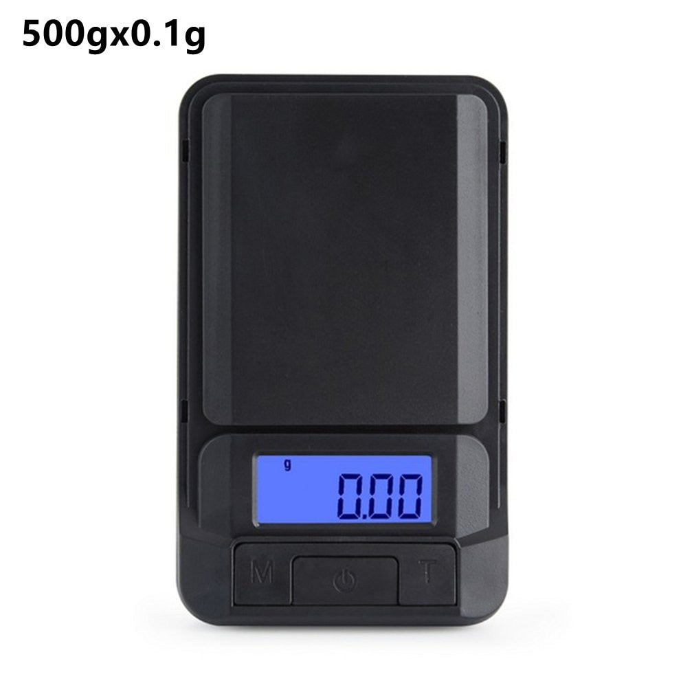 Digital High Precision Diamond Pocket Scale 200gx0.01g/500gx0.1g